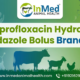 Top 10 Ciprofloxacin Hydrochloride and Tinidazole Bolus Brand in india